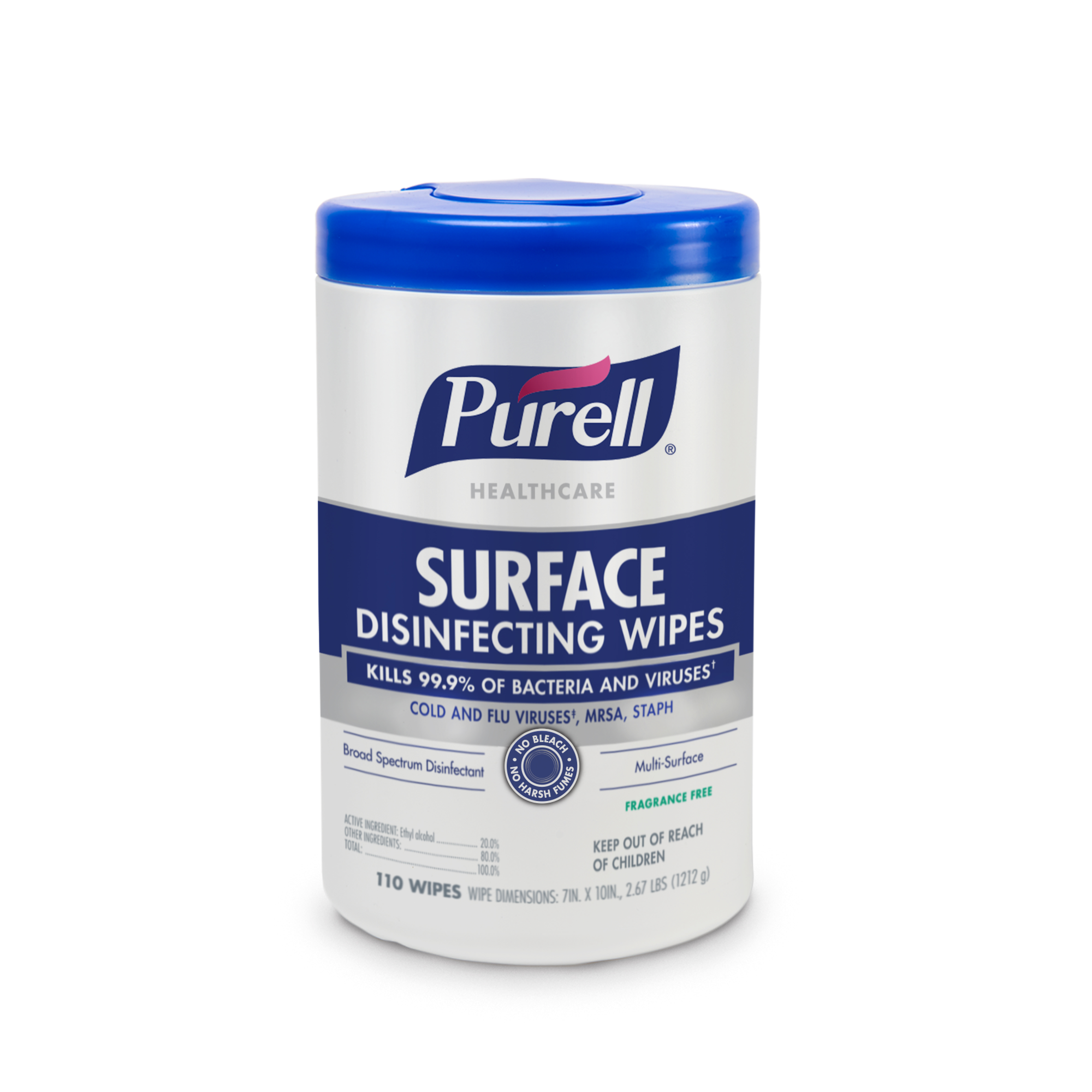 Purell Healthcare Surface Disinfecting Wipes